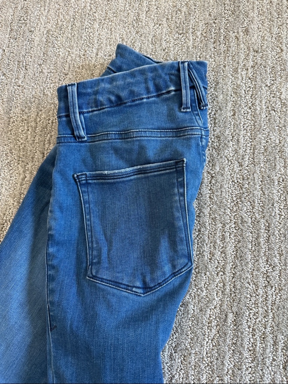 Good American Women's Blue Denim Jeans